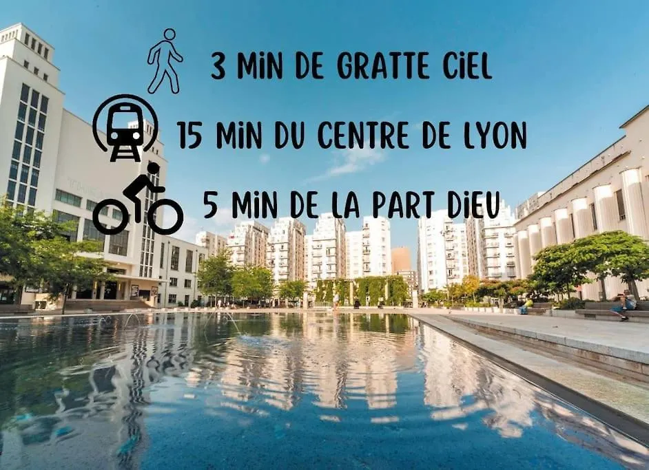 Superbe Appart Tout Confort Proche Metro A Villeurbanne